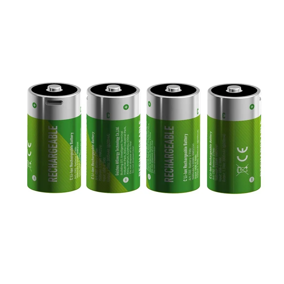 Rechargeable Lithium C Cell Battery